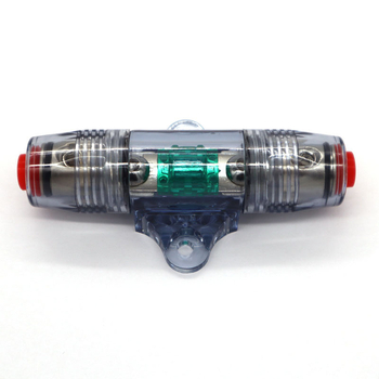 Držiak poistky pre autohifi – AFS11, zinková zliatina, 12-80V, univerzálny, Značka M