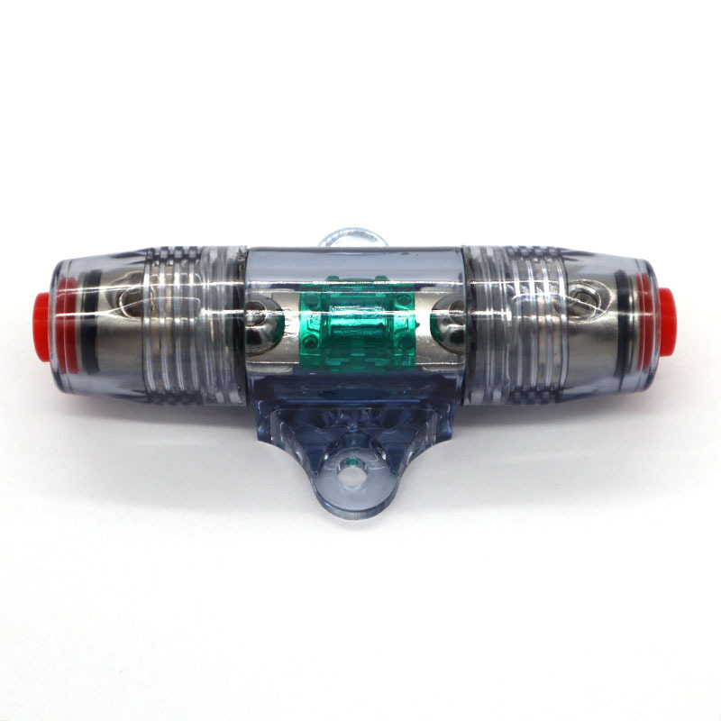 Držiak poistky pre autohifi – AFS11, zinková zliatina, 12-80V, univerzálny, Značka M