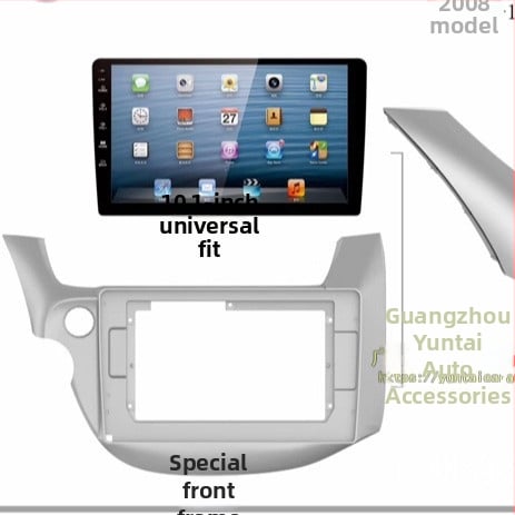 HD-53 Evoresn/Yisen Android navigačný rámček pre Honda Fit 2008 – panel na úpravu zvuku s veľkou obrazovkou