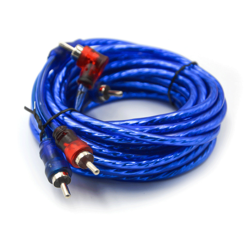 TB10G Auto audi kábel, meďou potiahnutý hliník, pre prepojenie zosilňovača a subwoofera, 12V