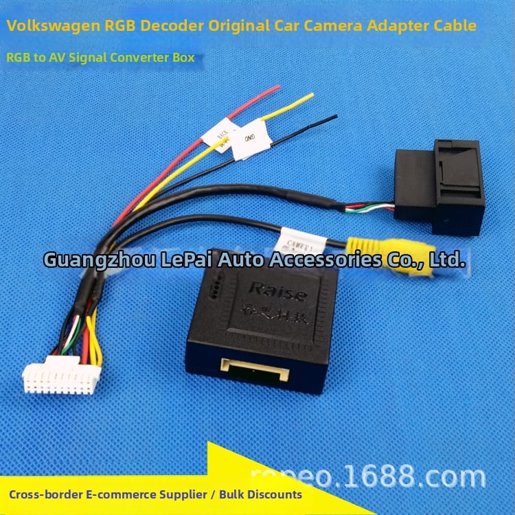 RGB na CVBS konvertor pre Volkswagen MIB MQB – RGB signálny dekóder, AV výstup, Kurtosis