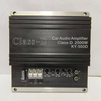 Kojieshi digitalni ploča za auto audio pojačalo, 12V, 800W, kućište od aluminijske legure, 0,8 kg, distorzija 0,1%