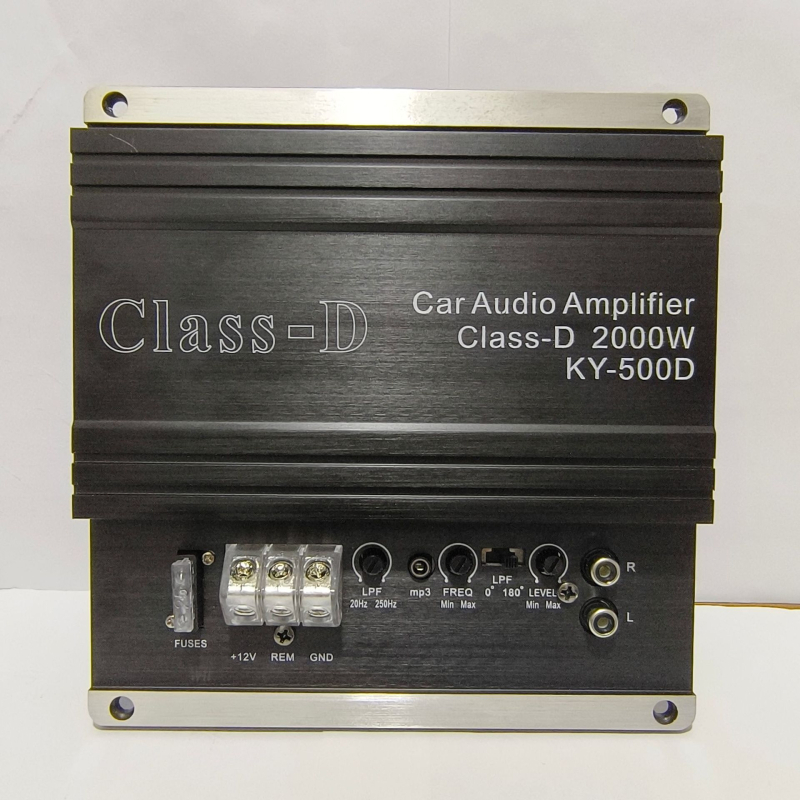 Kojieshi digitalni ploča za auto audio pojačalo, 12V, 800W, kućište od aluminijske legure, 0,8 kg, distorzija 0,1%