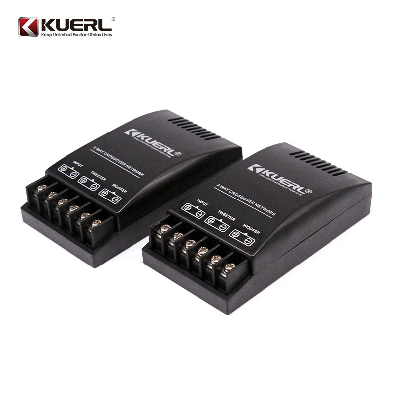 KUERL 655D auto audio dvopasovni crossover (razdjelič frekvencija), plastični, za sve modele