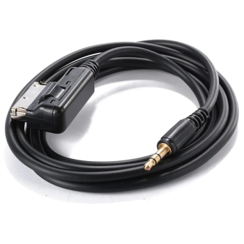 Cablu audio auto pentru Mercedes-Benz AMI MMI către AUX, nucleu din cupru, 12V, modelul 00556