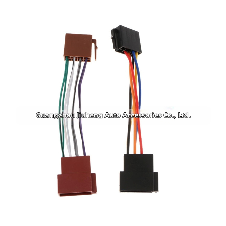 Adapterový kábel pre Volkswagen zvukový kábel ISO samec–samica, 12V, plast