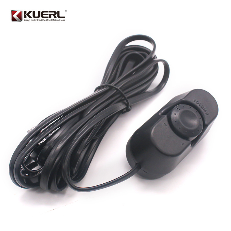 Diaľkové ovládanie hlasitosti pre automobilový zosilňovač KUERL – Model Remote volume adjustment 01, PVC, hmotnosť 0.1 kg, Pre zosilňovač