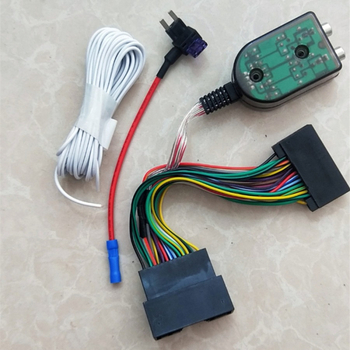 Cablu High-to-Low pentru radio factory Ford Focus 2011-2018 cu subwoofer — 12V, 50W, PVC, Greutate 20