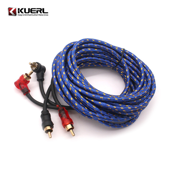 Свързващ кабел за автомобилен усилвател на субуфер, чист мед, 10GA, 12-24V, 1200W, модел KUERL K-610