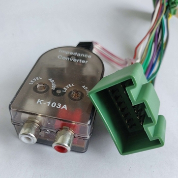 Kablovski komplet visokog–niskog signala za Buick/GMC/Chevrolet subwoofer i pojačalo — adapter
