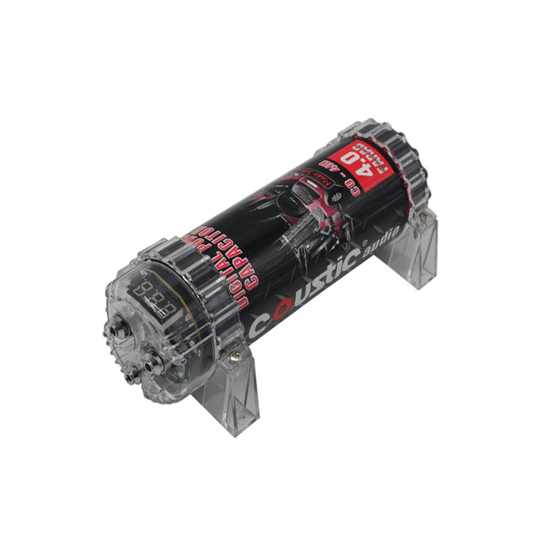 Auto audio kondenzator, 12V, Model 4.0, 3 kg, Spremanje energije i stabilizacija napona