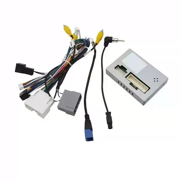 Android глава за окабеляване — протоколна кутия за автомобилна мултимедия, Renault Express съвместимост, пластмаса, 500 г