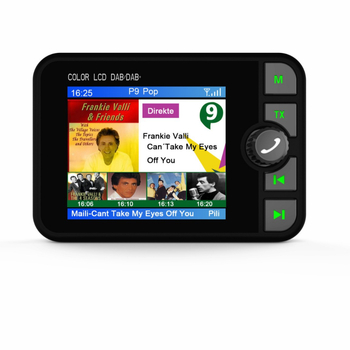 Radio DAB auto cu afișaj color, Bluetooth MP3, 12-24V, model C6