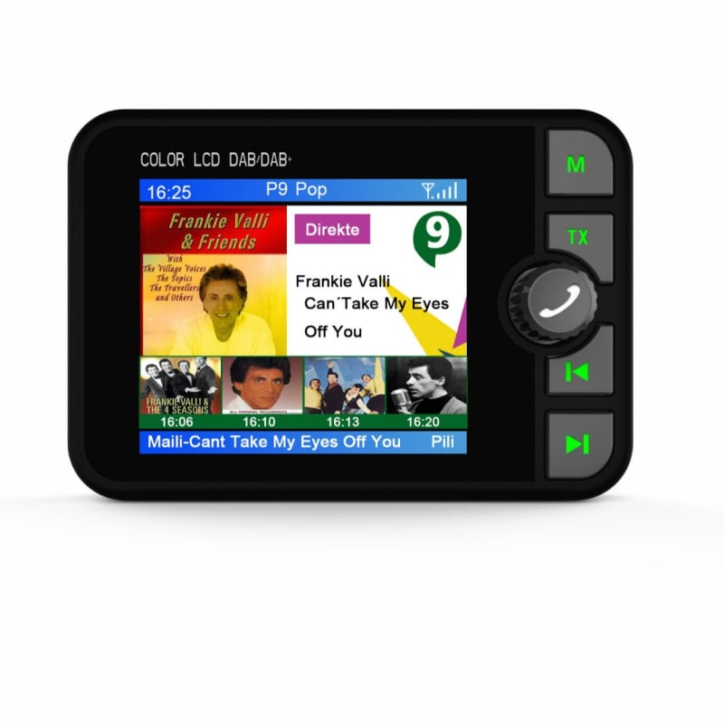 Radio DAB auto cu afișaj color, Bluetooth MP3, 12-24V, model C6