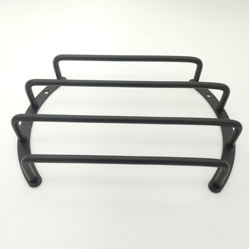 Автомобилна дървена кутия за субуфер – дървено тяло, защитна пръчка за високоговорителя и метална защита