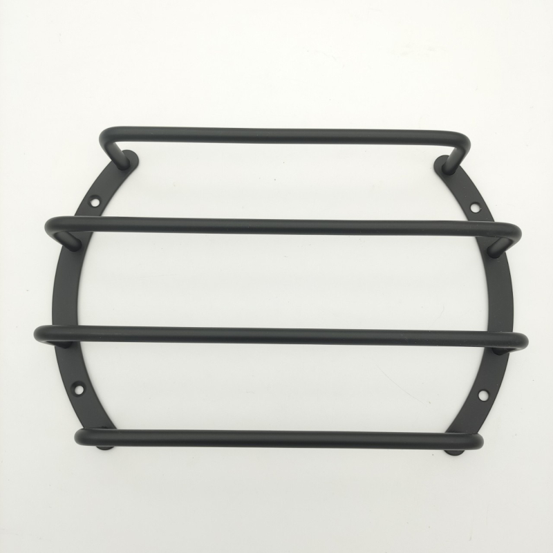 Автомобилна дървена кутия за субуфер – дървено тяло, защитна пръчка за високоговорителя и метална защита