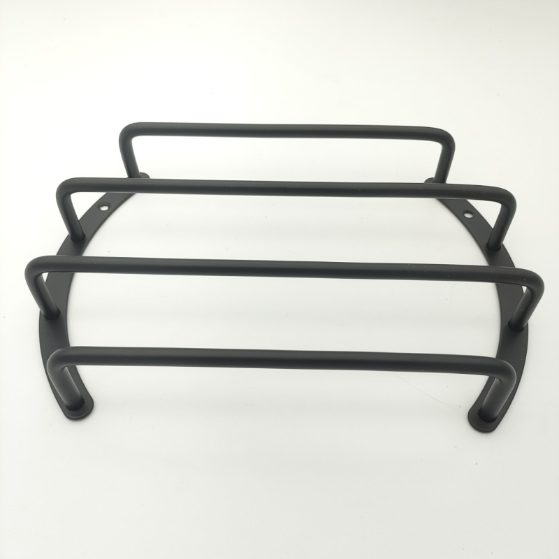 Автомобилна дървена кутия за субуфер – дървено тяло, защитна пръчка за високоговорителя и метална защита