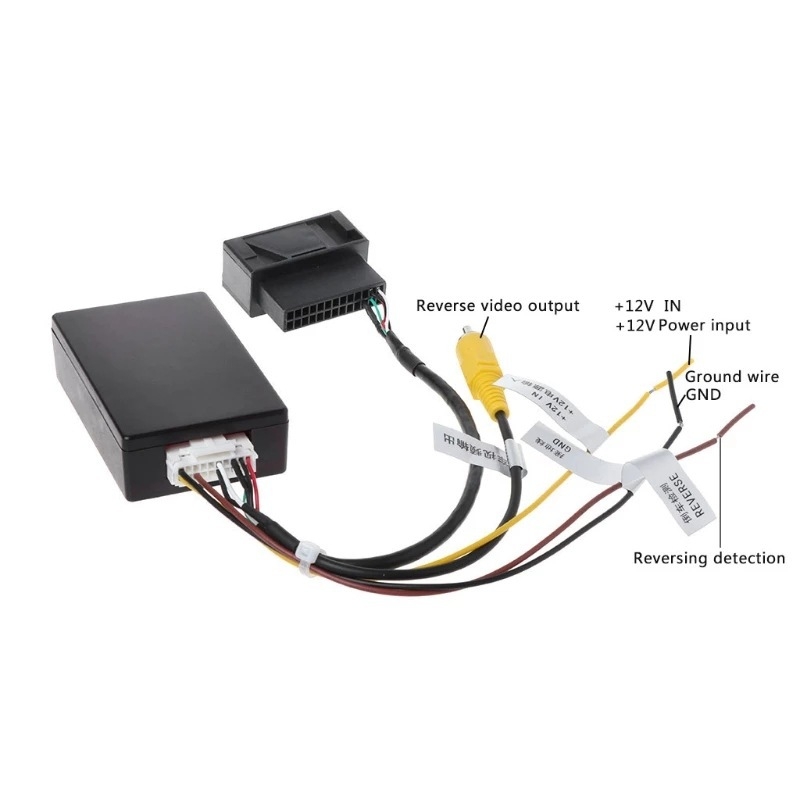 RGB na AV kameru dekoder za Volkswagen RCD510/RNS510/RNS315 – stražnji DVD dekoder