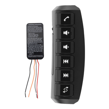 Univerzálny bezdrôtový adaptér tlačidiel volantu pre Android navigáciu v automobile (polyuretán; bez úprav; kompatibilný s inštaláciou navigačných tlačidiel)