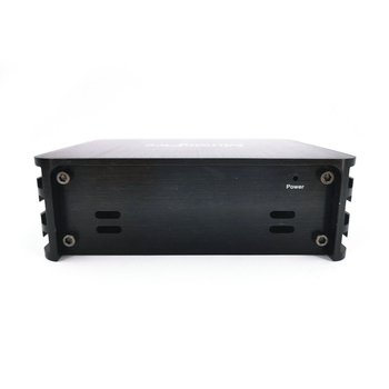 Amplificator DSP auto MF-60.4 pentru dispozitive Android cu ecran mare | 4×60W RMS, DC 10.5–14.8V, carcasă din aliaj de aluminiu