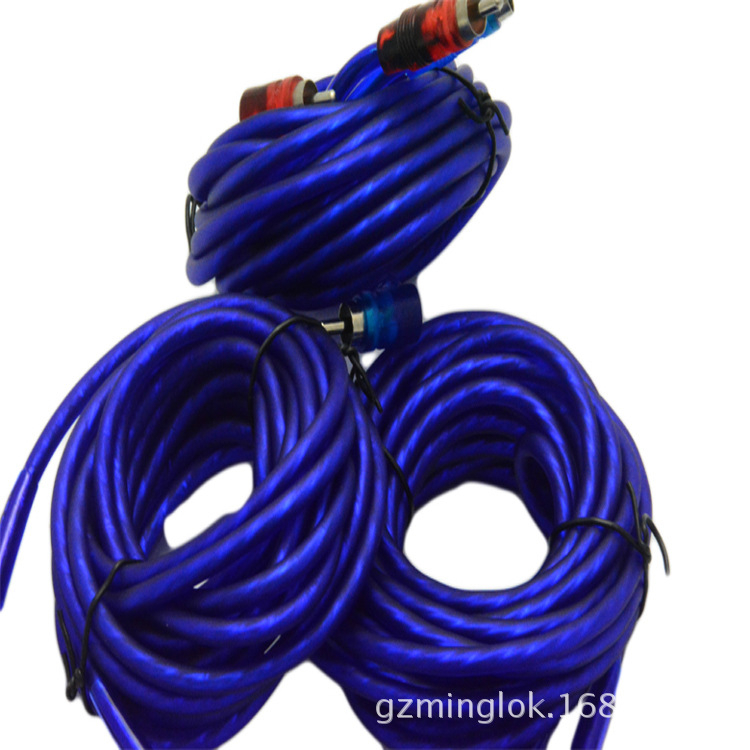 Odira RCA kábel do auta — meďou potiahnuté hliníkové jadro, izolácia z lepidla, univerzálny