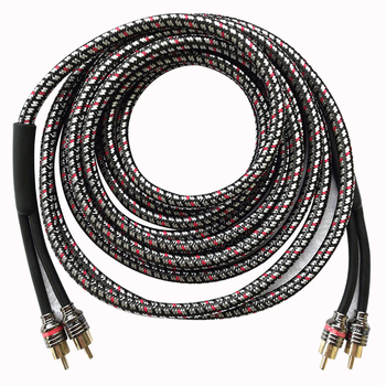 Automobilski audio kabel 1:2, bakreni audio kabel za prijenos signala pojačala