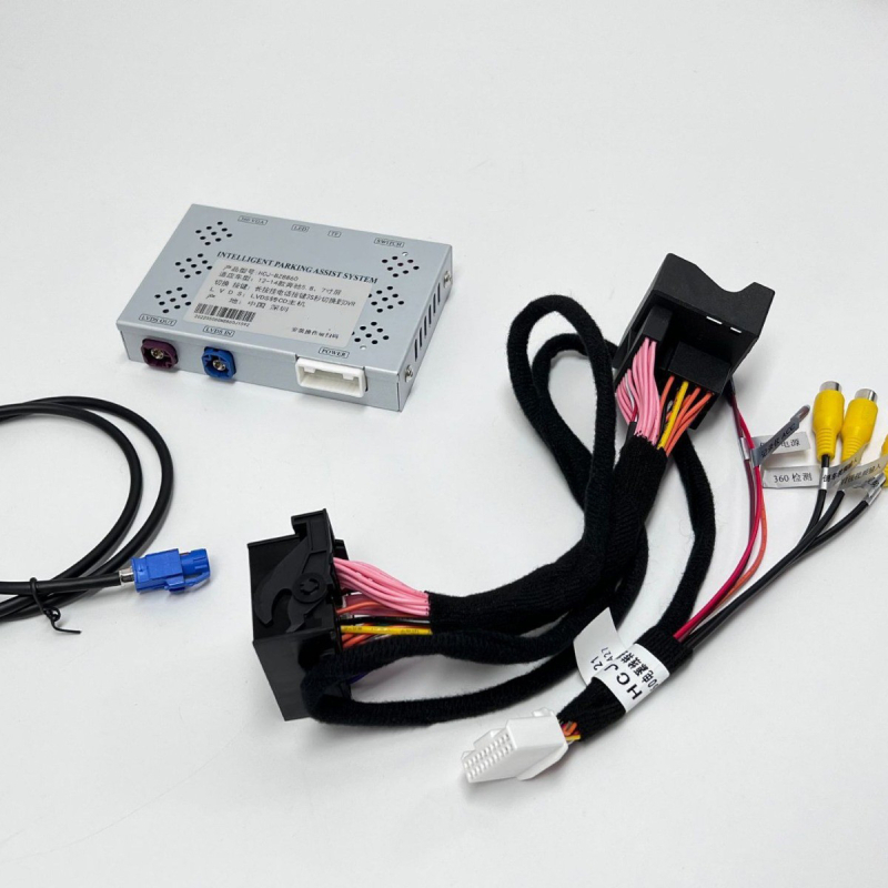 Mercedes-Benz ABC/GLK/ML/E-class δέκτης αντίστροφης εικόνας με αναβάθμιση αρχικού οθόνης και 360° πανοραμικό θέαμα — 12V, αλουμινένιο περίβλημα, μοντέλο 8860, μάρκα hcj, εξατομίκευση επεξεργασίας: Ναι