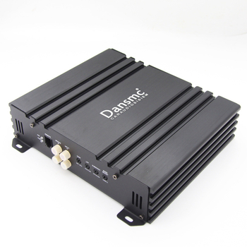 Amplificator auto Class D audiophile, 800W, canal unic, subwoofer cu bobine duale, control prin cablu