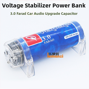 Kondenzator za auto audio 3.0F – stabilizirano skladištenje energije pri 12V za auto pojačalo i subwoofer
