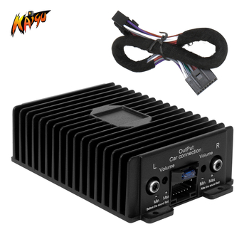 Kaiyu K-55 Android DSP autóerősítő, 4x80W, 12V, alumínium ötvözet ház