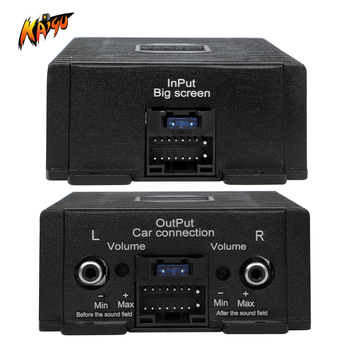 Kaiyu K-55 Android DSP autóerősítő, 4x80W, 12V, alumínium ötvözet ház