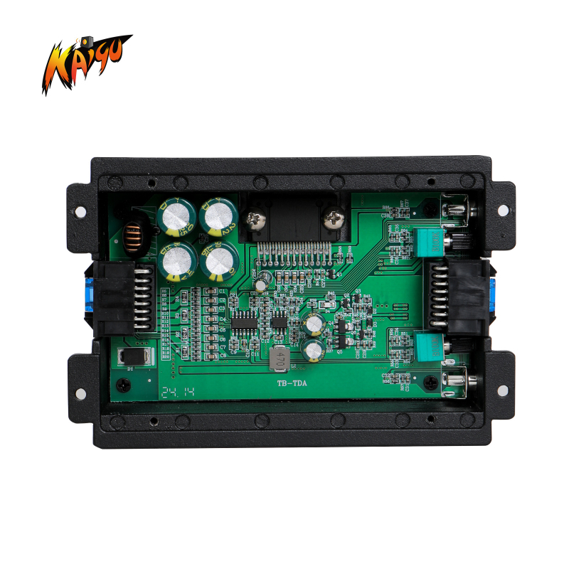 Kaiyu K-55 Android DSP autóerősítő, 4x80W, 12V, alumínium ötvözet ház