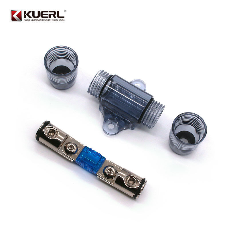 KUERL K-BX002 Napajanje za auto audio s držačem osigurača 60A, čista bakra, 12-24V, univerzalno