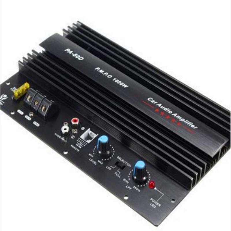 Sõiduki subwooferi võimendi emaplaat PA-80D, Manique, 12V, 120W, metallist