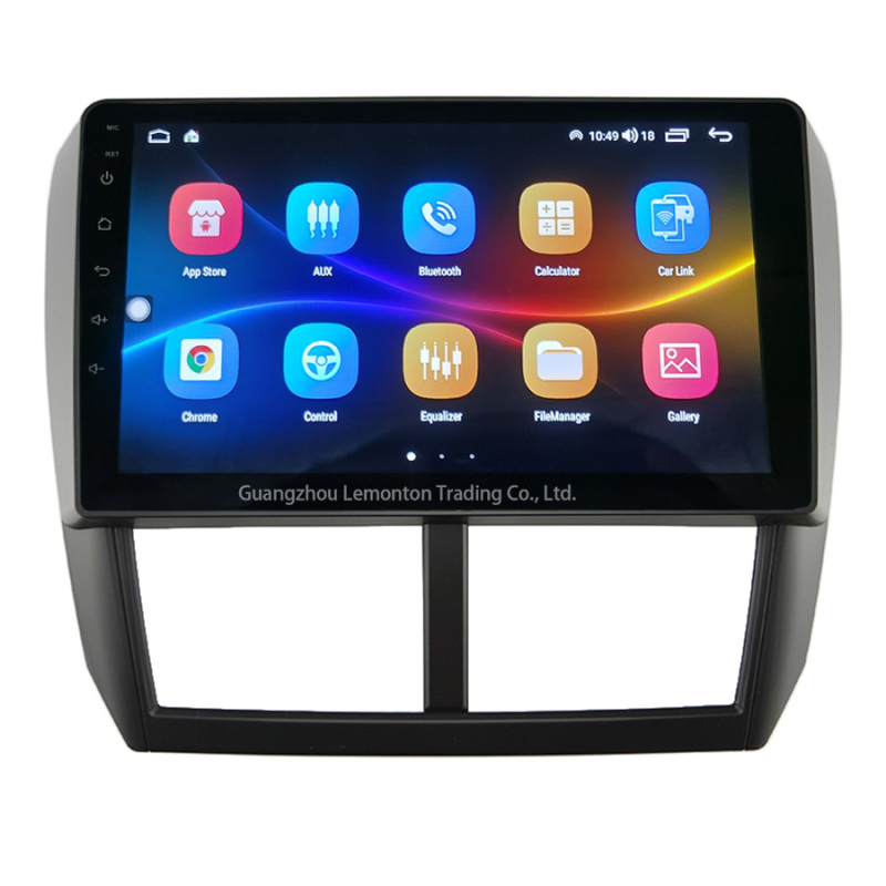Android navigacijski okvir za središnji panel Subaru Forester 2008