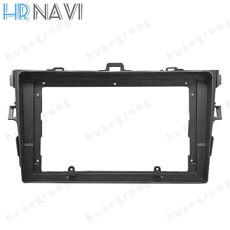 Ramă panou audio bord Toyota Corolla (07-13) - Ecran mare, Plastic, 1 kg
