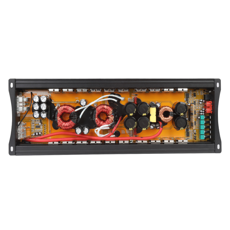 Kaiyu 2000.1D auto audio pojačalo, 12V, 2000W, Mono D-klasa, aluminijsko kućište