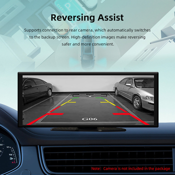 Prijenosni Android automobil multimedijski sustav s bežičnim CarPlay i Android Auto, 4+32GB, ABS+PC, RM-PCD023