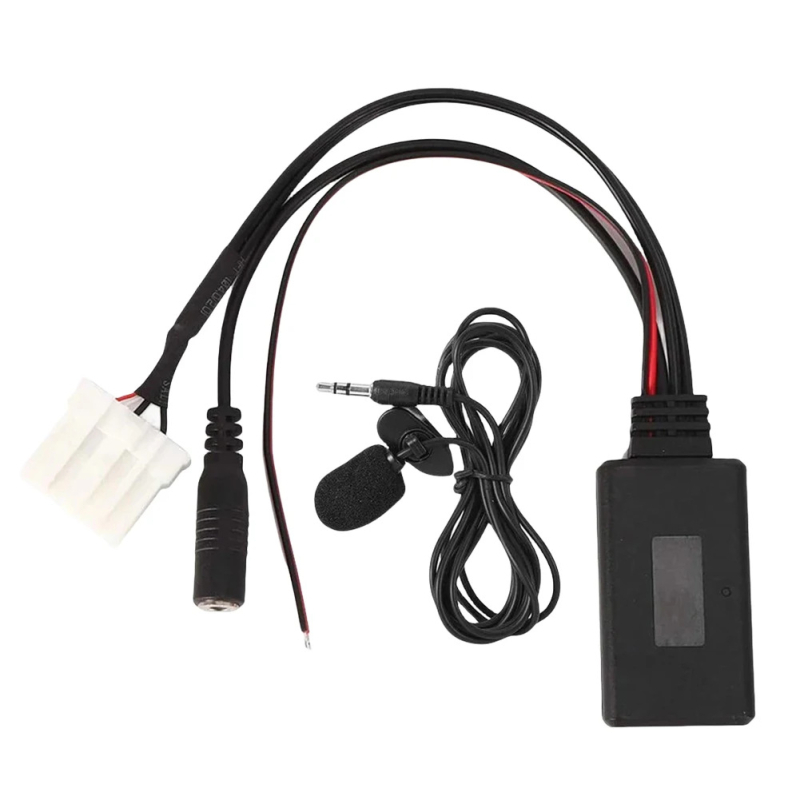Adaptor cablu AUX Bluetooth pentru radio de mașină, ABS, 5V, 40g, Mazda3 5, model 00111