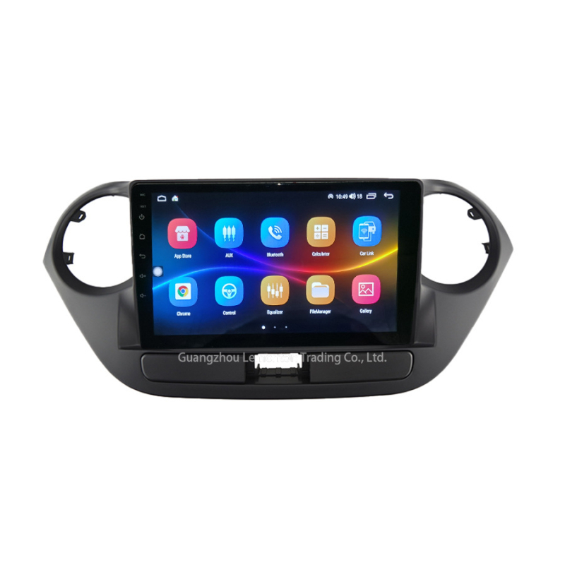 Ramă Android de navigație pentru Hyundai i10 2014 – Cadru central de consolă, Panou de navigație (Compatibil cu Hyundai i10 2014; navigație Android; cadru central al consolei)