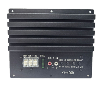 Koji KY-400D Class D ενισχυτής ήχου αυτοκινήτου, 12V, 1000W, 4 Ω, παραμόρφωση 0,1%, ευαισθησία 90 dB