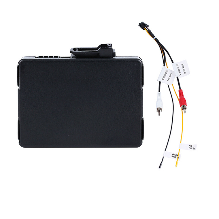 Adaptor Bluetooth AUX pentru Audi A6L/A8L/Q7 cu MMI 2G — model H1218, carcasă ABS, 12V, 10W, greutate 0,5 kg