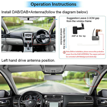 DAB modul za Android automobil - DAB prijemnik, 12V napajanje, 45W snage, težina 0.1 kg, prilagodba obrade