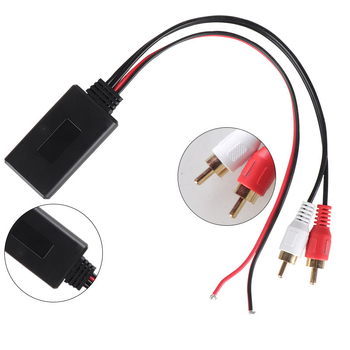 Automobilski Bluetooth glazbeni kabel, univerzalni tip, 2 RCA muški priključci, Bluetooth RCA audio kabel, AUX kabel