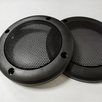 Kruhový kovový kryt reproduktora pre auto, univerzálna ochranná mriežka