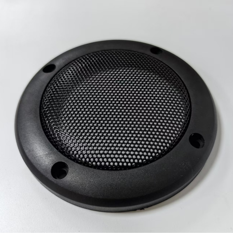 Kruhový kovový kryt reproduktora pre auto, univerzálna ochranná mriežka