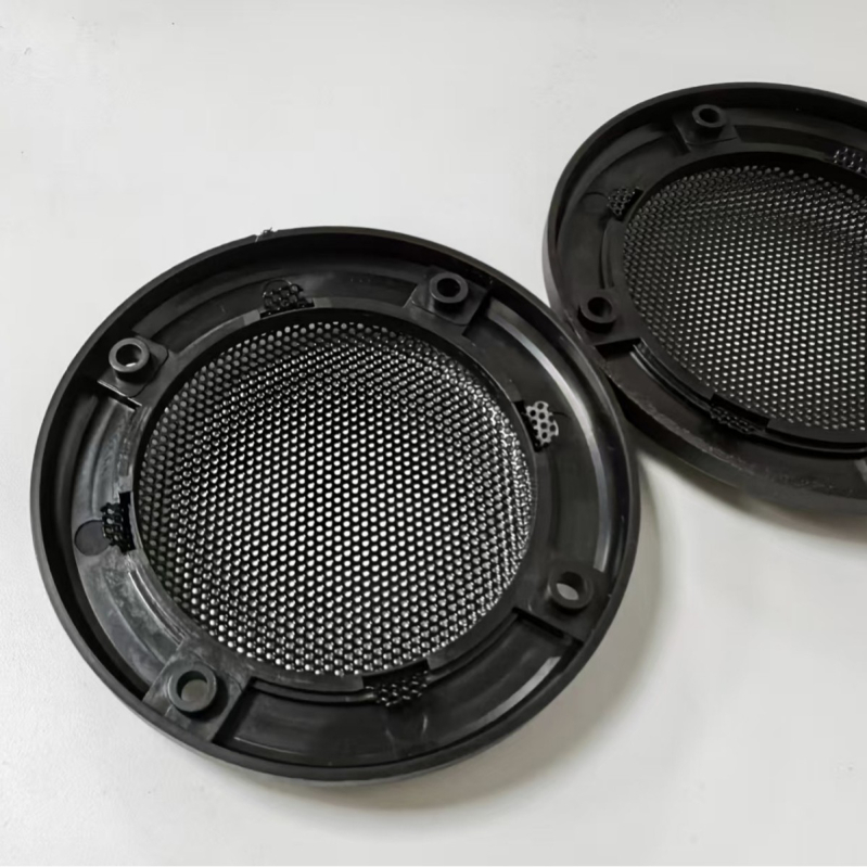 Kruhový kovový kryt reproduktora pre auto, univerzálna ochranná mriežka