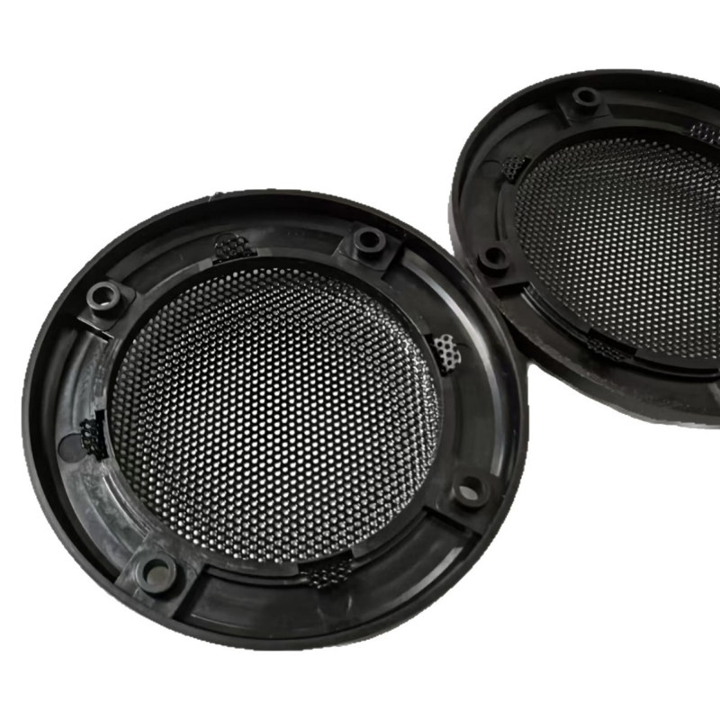 Kruhový kovový kryt reproduktora pre auto, univerzálna ochranná mriežka