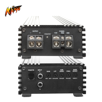 Kaiyu amplificator auto 2500W Mono Class D – aliaj de aluminiu, 4,2 kg