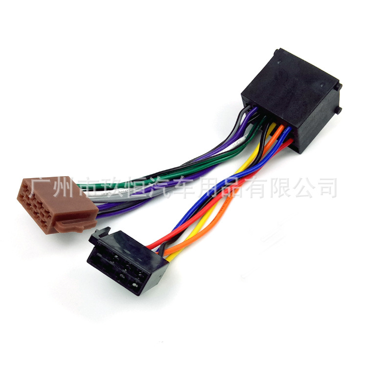 ISO audio/video adapter kabel za BMW E36/E39/E46/E56/Mini Cooper i Land Rover, 12V, plast + metal, Peak brand